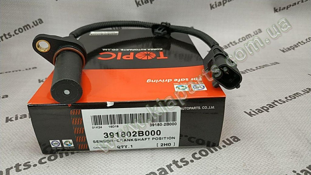 Купить Датчик положення колінчатого вала - 391802B000 - Elantra 06~ 1 ...