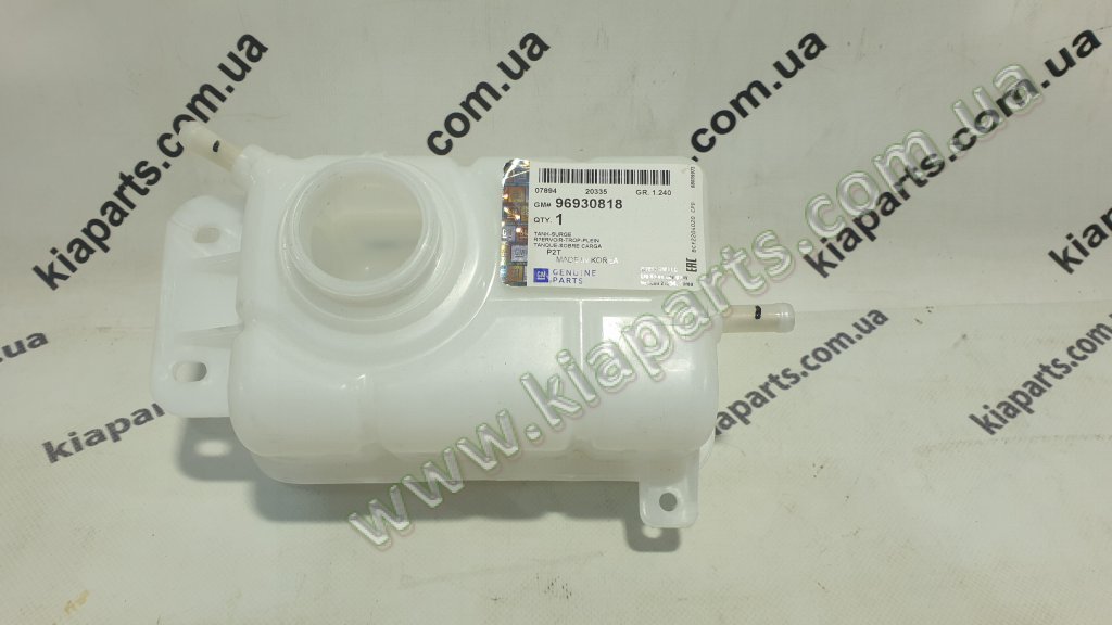 Купить Бачок розширювальний радіатора - 96930818 - Aveo (T250 T255). По ...