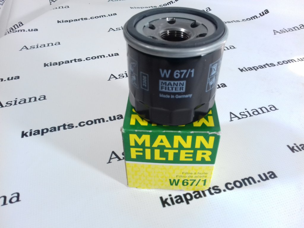 MANN, MANN-FILTER, MANN FILTER, POLCAR W671